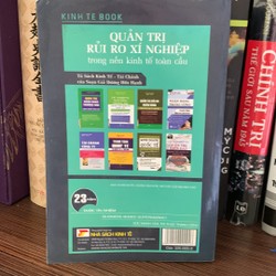 Sách quản trị: Quản Trị Rủi Ro Xí Nghiệp Trong Nền Kinh Tế Toàn Cầu( mới 85%) 150032