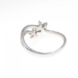 Nhẫn kim cương hoa K18WG 0.15CT - Hàng hiệu Authentic 846859