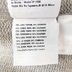 Prada PRADA Logo Interlock P24U1T S231 1YMW Áo len - Hàng hiệu Chính hãng 814299