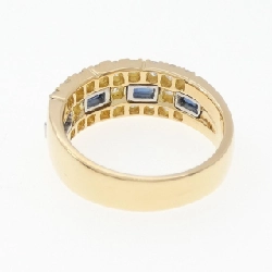 Nhẫn Sapphire K18YG/PT900 0.54CT - Hàng hiệu Chính hãng 851870