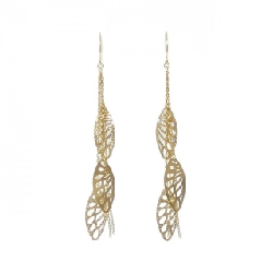 K18YG Bông tai - Hàng hiệu Chính hãng