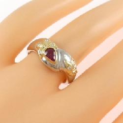 Nhẫn Ruby Bướm PT900/K18YG 0.37CT - Hàng hiệu Chính hãng 850097