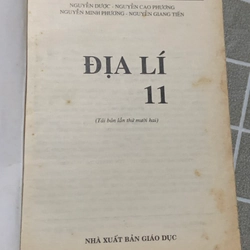 Địa lý lớp 11, in năm 2003 545604