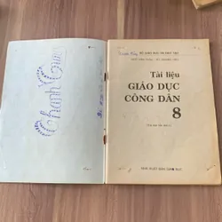 Giáo dục công dân 8, sách giáo khoa  674635