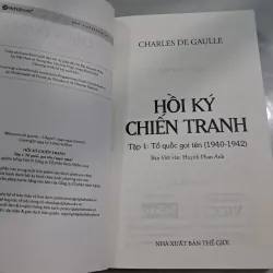 Hồi Ký Chiến Tranh (Tập 1) 747676