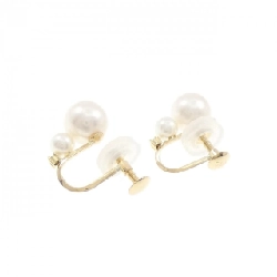 K18YG Bông tai ngọc trai Akoya - Hàng hiệu Authentic 873803