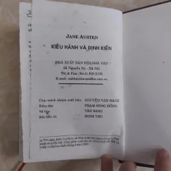 Sách: Kiêu hãnh và định kiến - TG: Jane Austen 745083