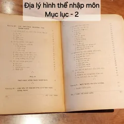 Sách trước 1975 - ĐỊA LÝ HÌNH THỂ NHẬP MÔN 702915