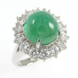 Nhẫn Emerald PT900 3.87CT - Hàng hiệu Chính hãng