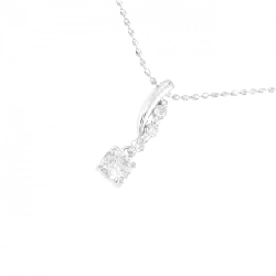 K18WG Dây chuyền kim cương 0.26CT - Hàng hiệu Authentic 867366