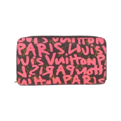 Ví Louis Vuitton Monogram Graffiti Stephen Zippy M93710 - Hàng hiệu Chính hãng