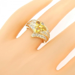 Nhẫn Sapphire K18YG 1.05CT - Hàng hiệu Chính hãng 852346