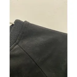 MỚI 99%***ÁO NỈ CHUI ĐẦU TAY CHUN KIỂU* CROPTOP* ĐEN* FREESIZE MỚI* TẶNG QUÀ 0Đ 591585