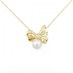 Mikimoto Ju Du Ruban Dây Chuyền 7.9mm - Hàng hiệu Chính hãng
