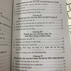 VĂN HÓA CHÂU ÂU LỊCH SỬ THÀNH TỰU HỆ GIÁ TRỊ - LƯƠNG VĂN KẾ 490034