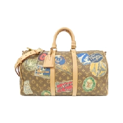 Túi du lịch Louis Vuitton Monogram (LV Flight Mode) Keepall Bandoulière 45cm M24960 - Hàng hiệu Chính hãng