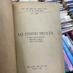 AQ CHÍNH TRUYỆN - LỖ TẤN  974381