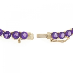 Dây chuyền Amethyst 14KYG - Hàng hiệu Authentic 861263