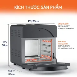 Nồi chiên không dầu UNIE UE-999 1044002