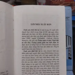 Sách: Tình yêu thời thổ tả - TG: Gabriel Garcia Marquez (A2) 732731
