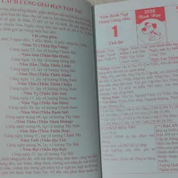 LỊCH TAM TÔNG MIẾU 2026 700671