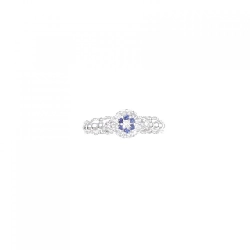 Nhẫn Sapphire K18WG 0.05CT 672442