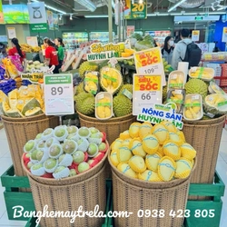 Rổ mây nhựa trưng bày trái cây hoa quả 472385