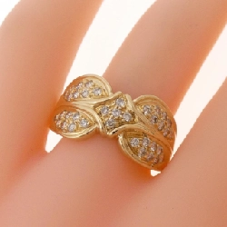 Nhẫn kim cương K18YG 0.50CT - Hàng hiệu Authentic 847373