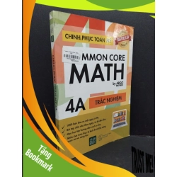 (TẶNG BOOKMARK) Chinh phục toán Mỹ 4A mới 80% bẩn ố nhẹ 2018 RBK1710 GIÁO TRÌNH, CHUYÊN MÔN