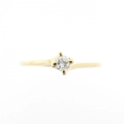 Nhẫn kim cương K18YG 0.10CT - Hàng hiệu Authentic 854650