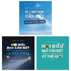 Mọi Điều Bạn Cần Biết Về Các Phát Minh + Vũ Trụ + Thế Giới (Bộ 3 Cuốn) - Michael Heatley, Colin Salter, Chris Cooper, Daniel Tatarsky