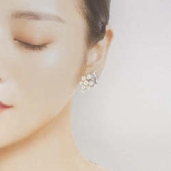 Tasaki Akoya Pearl Bông tai - Hàng hiệu Authentic 845927