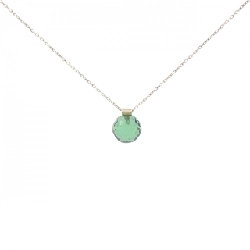 K10WG 合成クオーツ ネックレス - Hàng hiệu Authentic