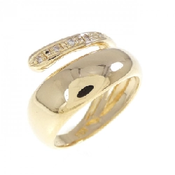 Nhẫn kim cương K18YG 0.02CT - Hàng hiệu chính hãng