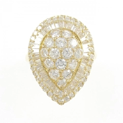 Nhẫn kim cương K18YG 2.40CT - Hàng hiệu Chính hãng 853727