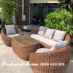 Sofa sò mây nhựa giá rẻ 472546