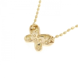 K18YG Bướm Kim Cương Dây Chuyền - Hàng hiệu Chính hãng 859904