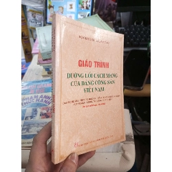 Giáo Trình Đường Lối Cách Mạng Của Đảng Cộng Sản Việt Nam 2015 mới 80% ố Giáo trình đại học - cao đẳng HCM1004