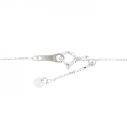 K18WG Pave Diamond Necklace 0.3CT - Hàng hiệu Chính hãng 857217