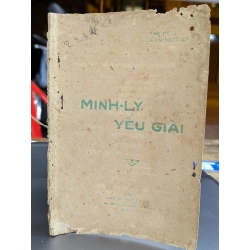 MINH LÝ YẾU GIẢI - SOẠN GIẢ NGUYỄN MINH THIỆN 198354