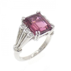Nhẫn Tourmaline 750WG 3.19CT - Hàng hiệu Chính hãng