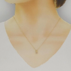 K18YG Dây chuyền đá mặt trăng - Hàng hiệu Chính hãng 857650