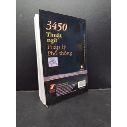 3450 Thuật ngữ pháp lý phổ thông mới 80% ố 2009 HCM1406 Luật gia Nguyễn Ngọc Điệp SÁCH GIÁO TRÌNH, CHUYÊN MÔN 165838