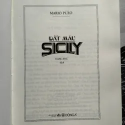 Tiểu thuyết "Đất máu Sicily", Mario Fuzo 590462