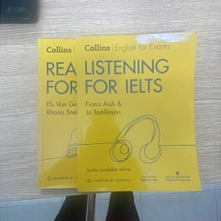 Collins - Listening for IELTS và Reading for IELTS - có audio kèm