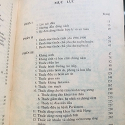 HƯỚNG DẪN SỬ DỤNG THUỐC  - 496 trang, nxb: 1987 335512