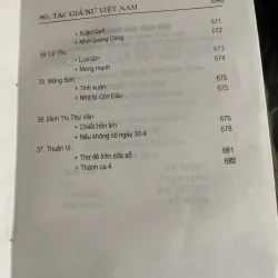 80 tác giả nữ Việt Nam - 700 trang, bìa cứng , thơ văn  760376