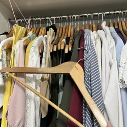 Móc quần áo gỗ cho mẹ và bé 1042630