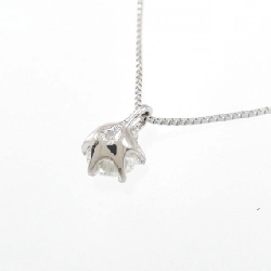 K18WG Solitaire Dây chuyền kim cương 0.327CT - Hàng hiệu Chính hãng 860918