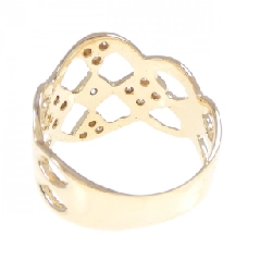 Nhẫn kim cương K18YG 0.3CT - Hàng hiệu Authentic 849495